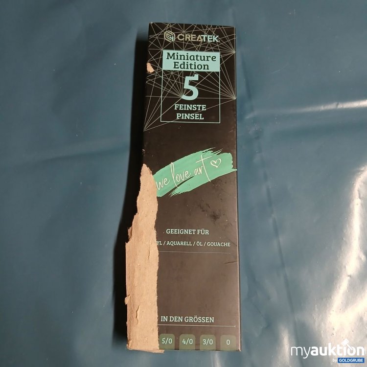 Artikel Nr. 919401: CREATEK Miniature Edition Pinsel Set