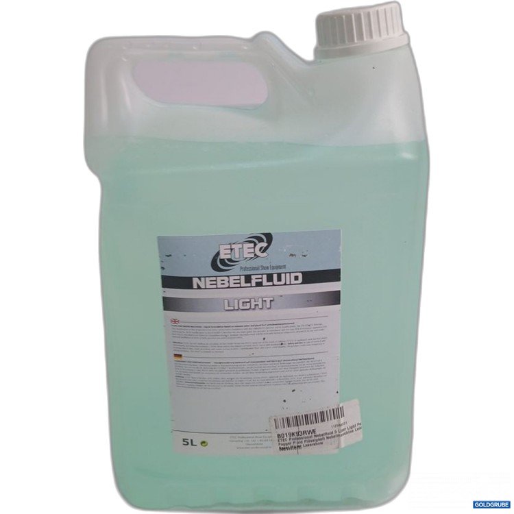 Artikel Nr. 953401: ETEC Nebelfluid Light 5 l