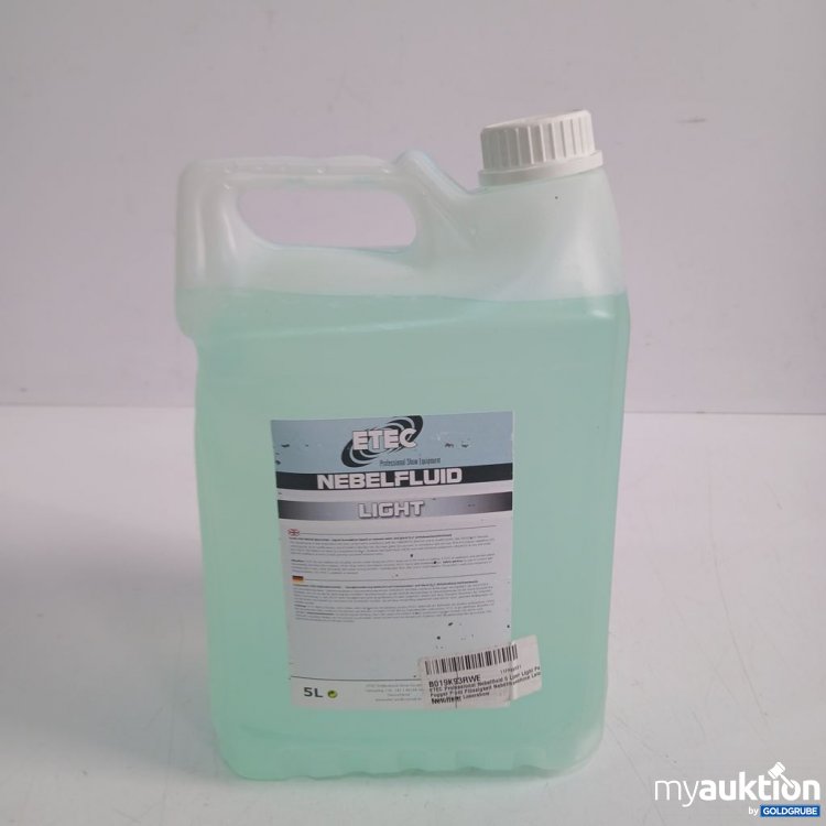 Artikel Nr. 953401: ETEC Nebelfluid Light 5 l
