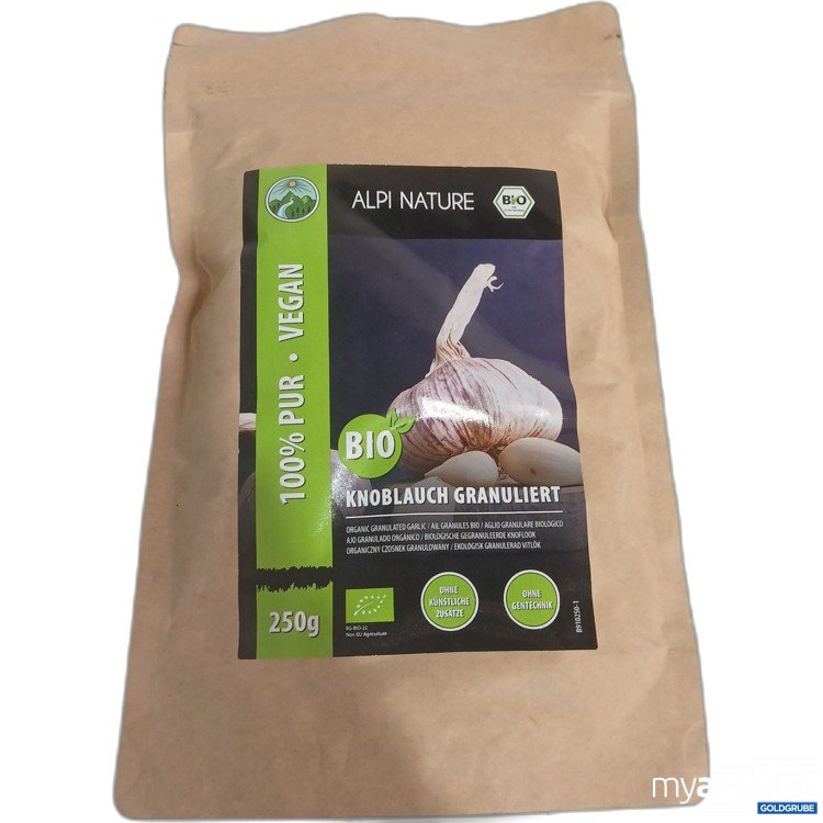 Artikel Nr. 979401: Alpi Nature Bio Knoblauch granuliert 250g 
