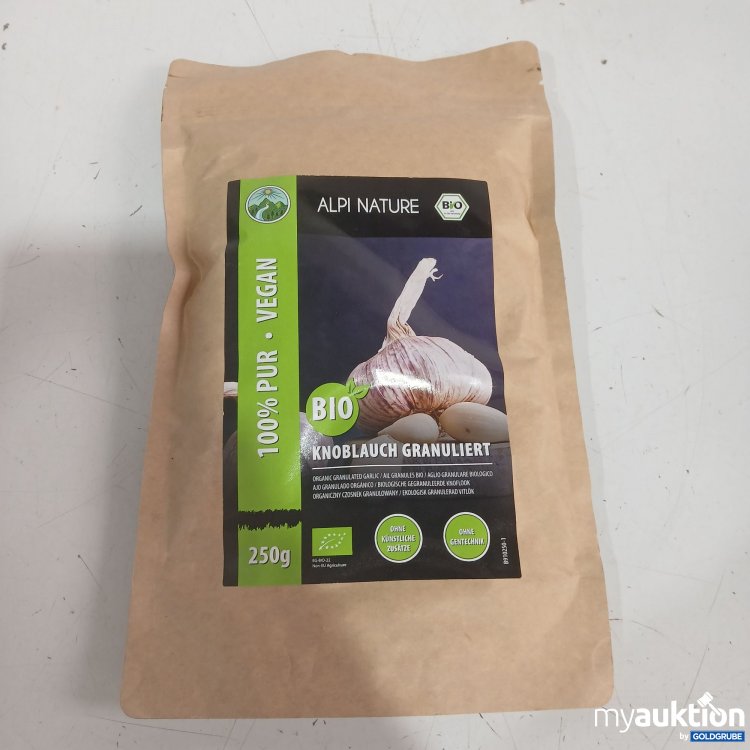 Artikel Nr. 979401: Alpi Nature Bio Knoblauch granuliert 250g 