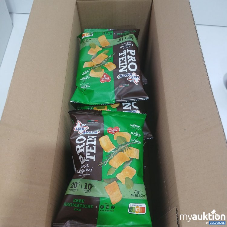 Artikel Nr. 980401 Artikel Nr. 980401: Life Snack 18x20g Kräuter Geschmack