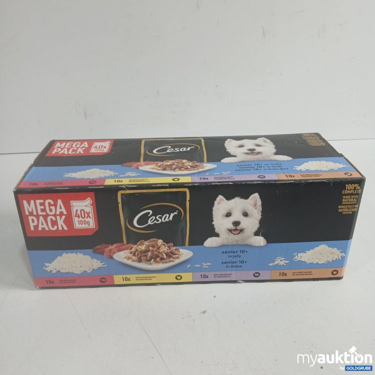 Artikel Nr. 990401: Cesar Mega Pack Hundefutter 40x100g 