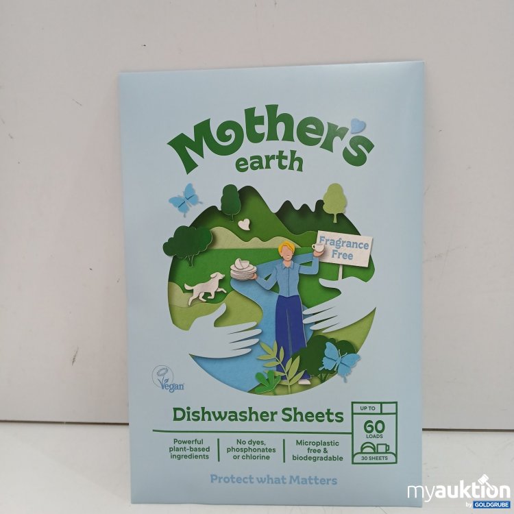 Artikel Nr. 468402 Artikel Nr. 468402: Mothers earth Mother's Dishwasher Sheets 30 Duft Frei