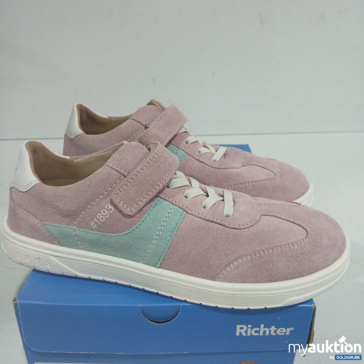 Artikel Nr. 525402: Richter Kinderschuhe Velour cameo/lurquise/white 
