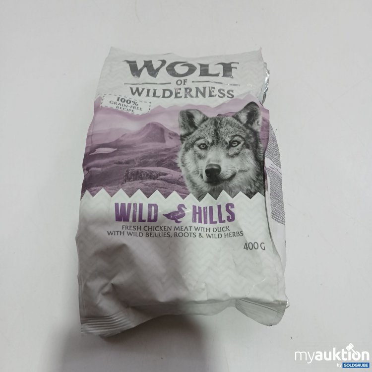Artikel Nr. 812402 Artikel Nr. 812402: Wolf Wild Hills Hundefutter 400g