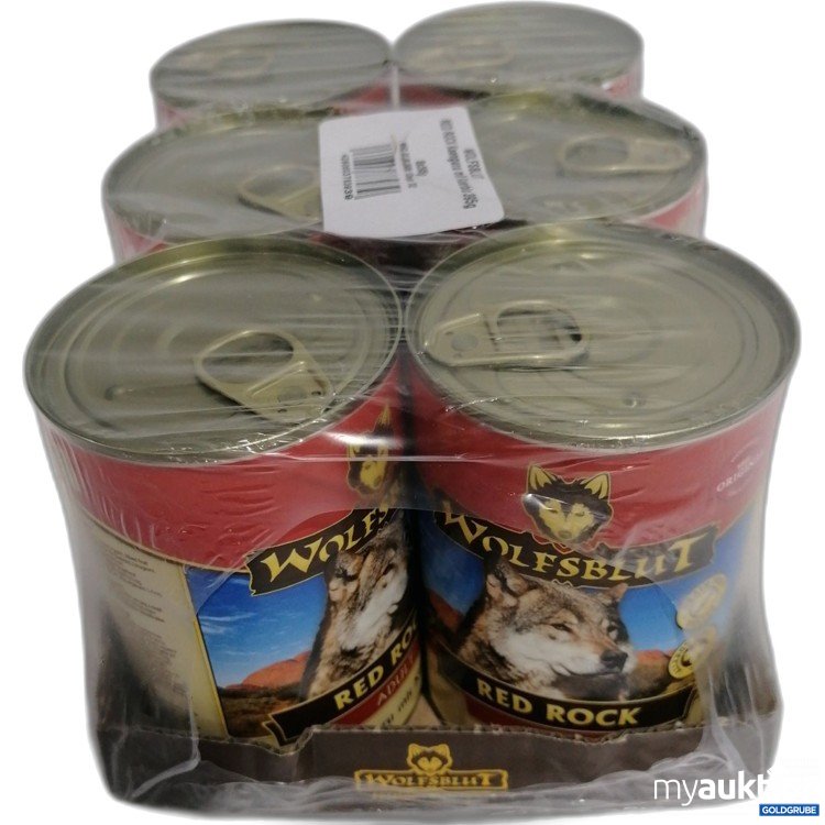 Artikel Nr. 896402: Wolfsblut Hund Känguru mit Kürbis 6x395g