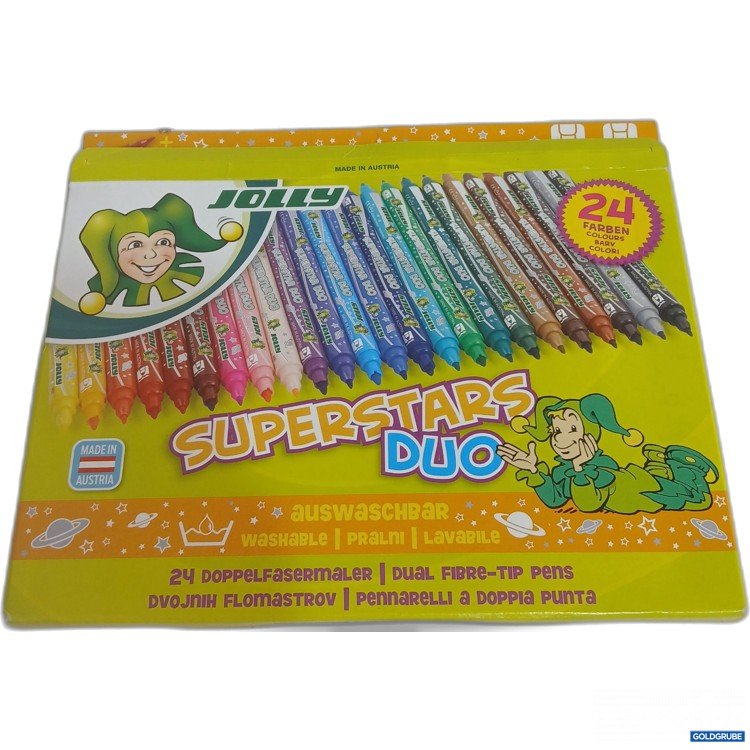 Artikel Nr. 932402: Jolly Superstars Duo 24 Doppelfasermaler 