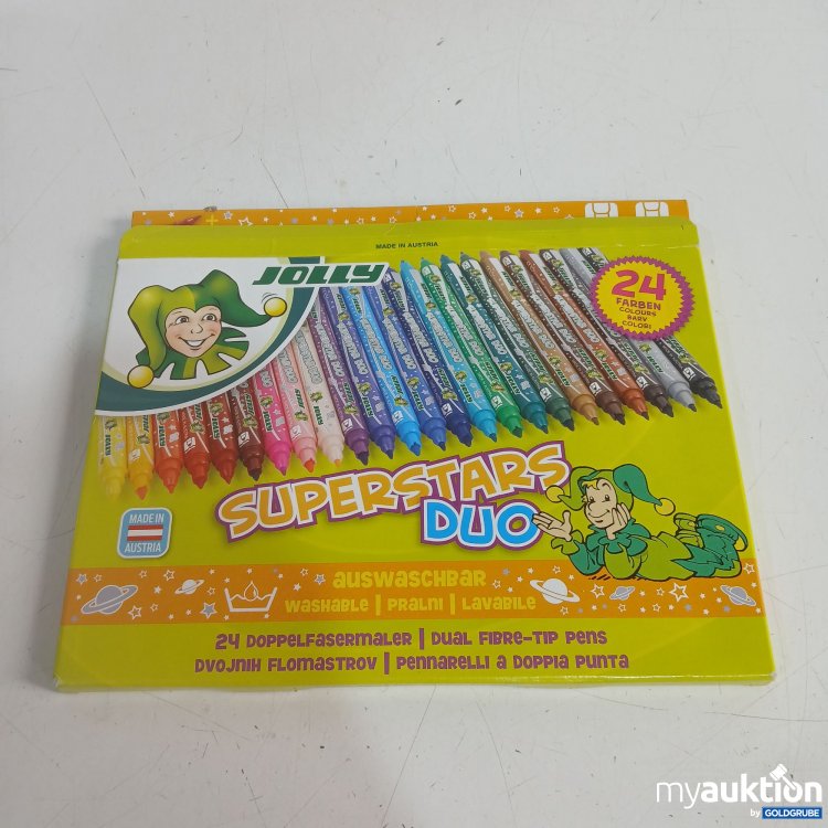 Artikel Nr. 932402: Jolly Superstars Duo 24 Doppelfasermaler 
