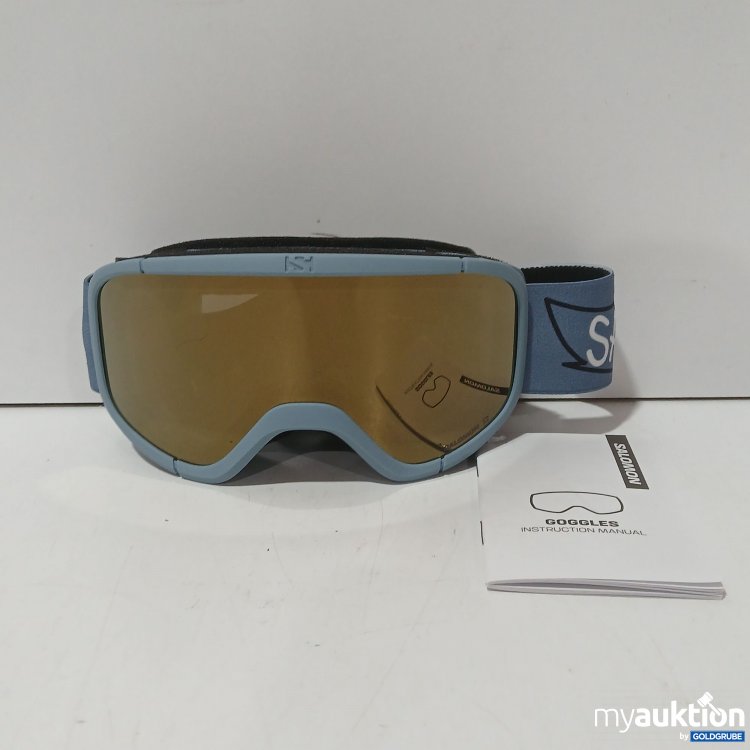 Artikel Nr. 958402: Salomon Skibrille RIO Smoke Blue/Univ Gold Art.No. L47254300