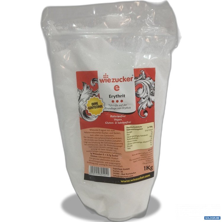 Artikel Nr. 959402: Wie Zucker Erythrit 1kg 