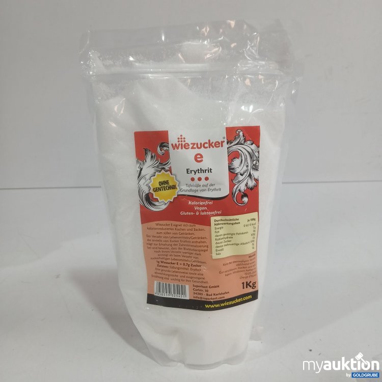 Artikel Nr. 959402: Wie Zucker Erythrit 1kg 