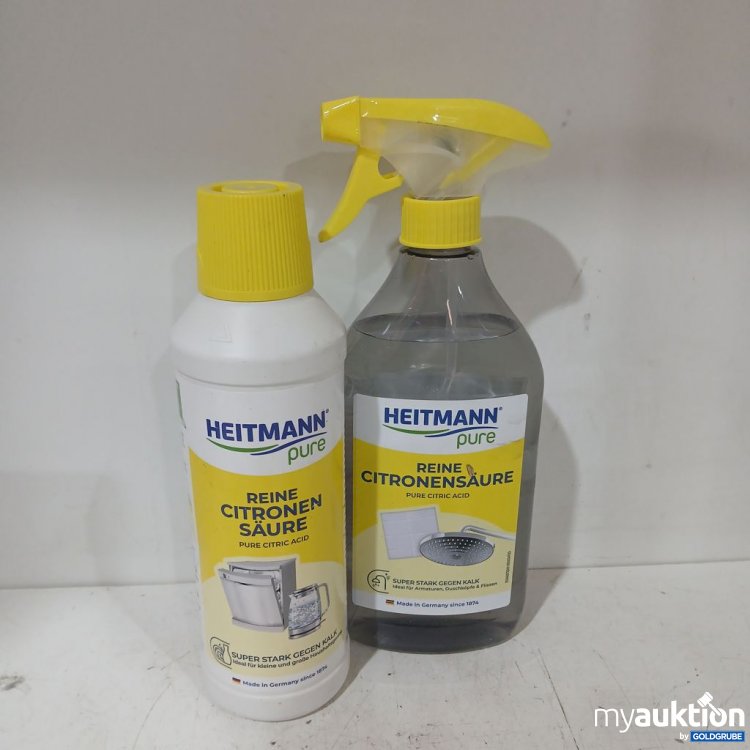 Artikel Nr. 978402: HEITMANN pure Reine Zitronensäure diverse sorte  2x500ml