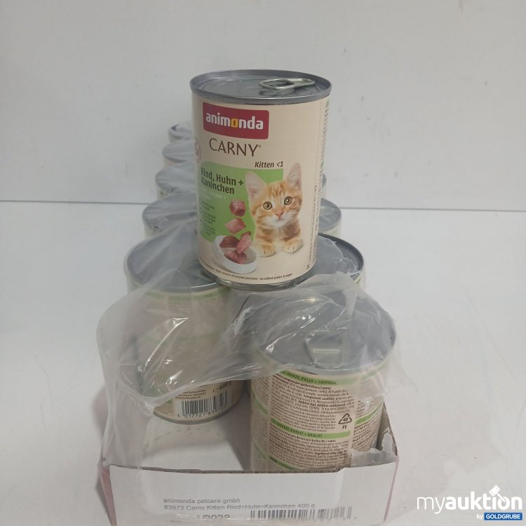 Artikel Nr. 981402: Animonda Carny Kitten Rind+Huhn+Kaninchen 12x400g 