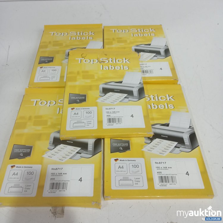 Artikel Nr. 991402 Artikel Nr. 991402: Top Stick labels A4 210x297mm