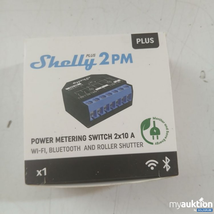 Artikel Nr. 993402 Artikel Nr. 993402: Shelly Plus 2PM Power Metering Switch 2x10 A