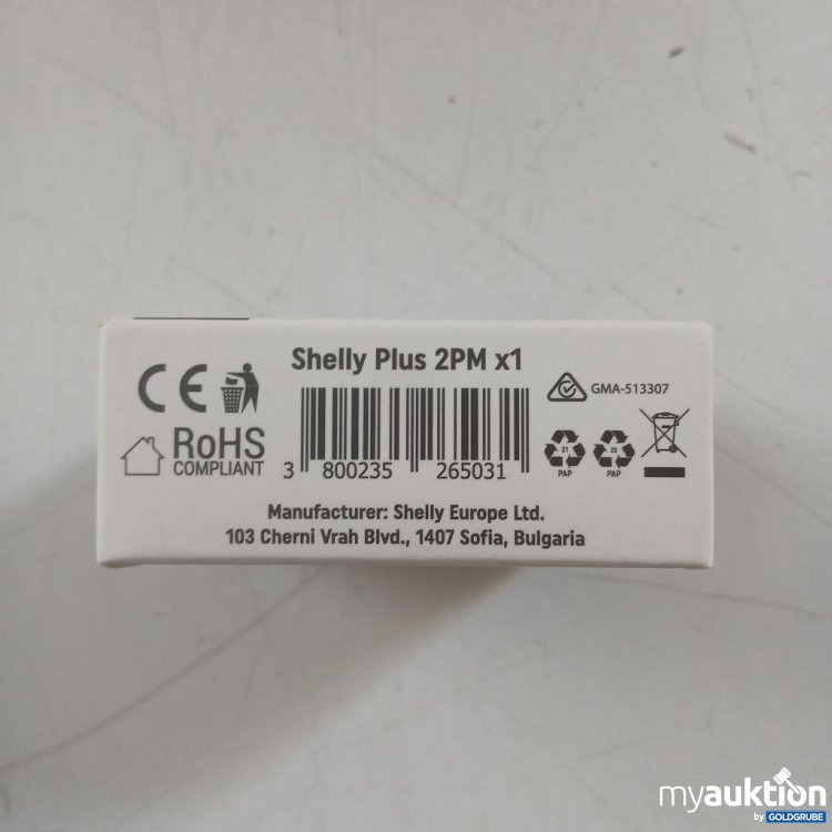 Artikel Nr. 993402 Artikel Nr. 993402: Shelly Plus 2PM Power Metering Switch 2x10 A