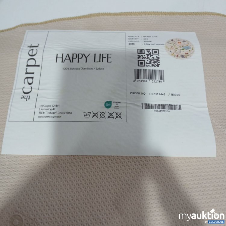 Artikel Nr. 428403 Artikel Nr. 428403: The Carpet Happy Life Runder Spielteppich Safari 160cm rund