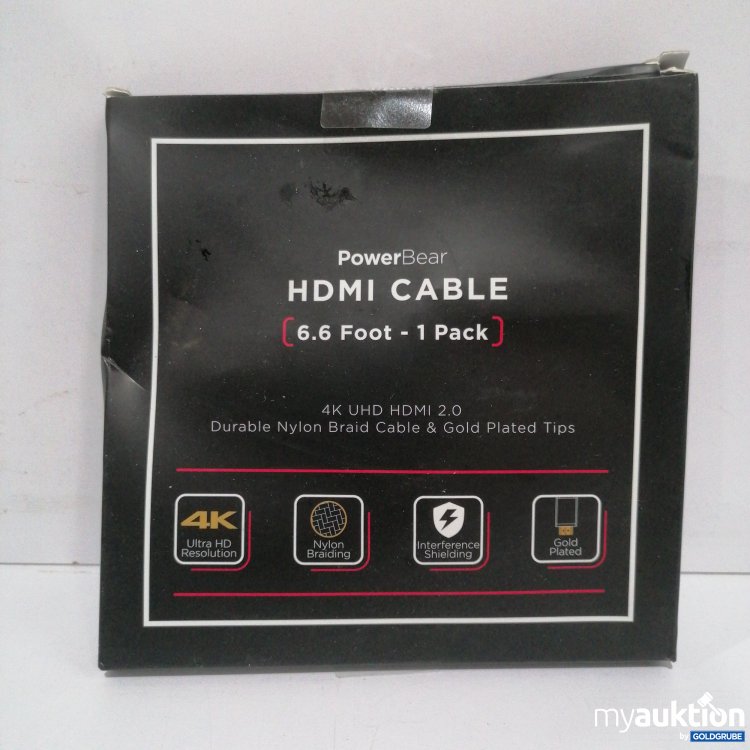 Artikel Nr. 847403 Artikel Nr. 847403: Power Bear Hdmi Cable