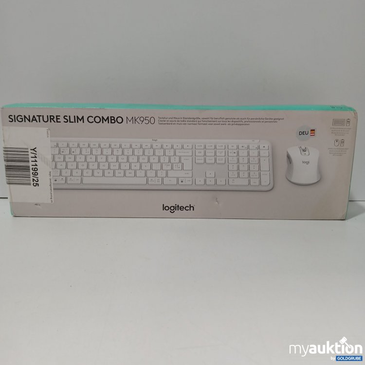 Artikel Nr. 858403 Artikel Nr. 858403: Logitech Signature Slim Combo MK95