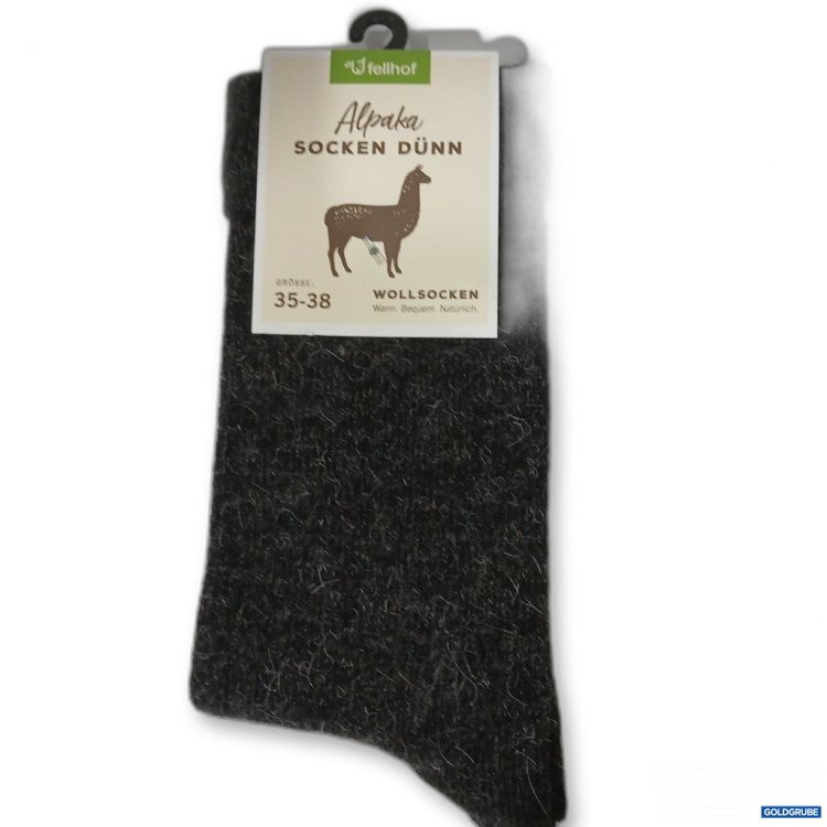 Artikel Nr. 899403: Fellhof Alpaka Socken Dünn 35-38