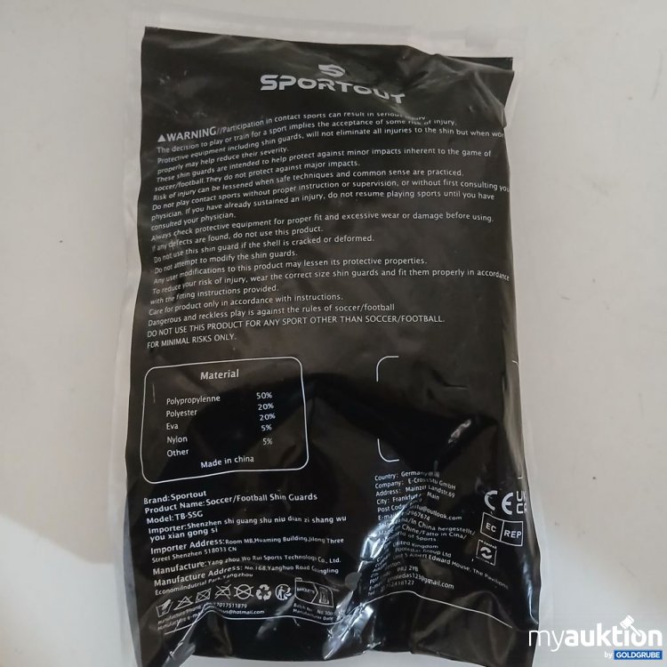Artikel Nr. 921403: Sportout Shin Guards TBSC