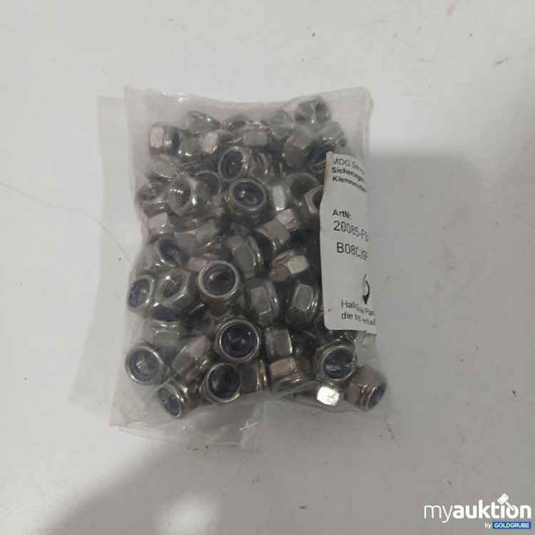 Artikel Nr. 951403: MDG Sicherungsmuttern 20805-F6 Edelstahl M8 100 Stück