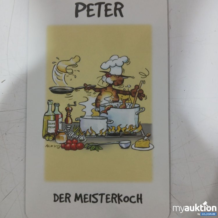 Artikel Nr. 998403 Artikel Nr. 998403: Scheidbrett 23×14cm Peter Der Meisterkoch