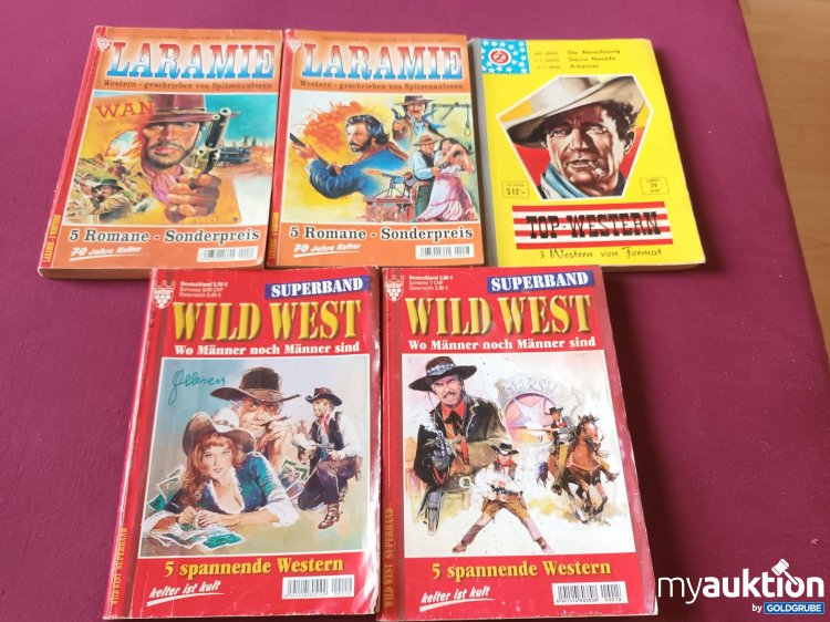 Artikel Nr. 999403 Artikel Nr. 999403: 5 x Western Sammelbände (=23 Romane)