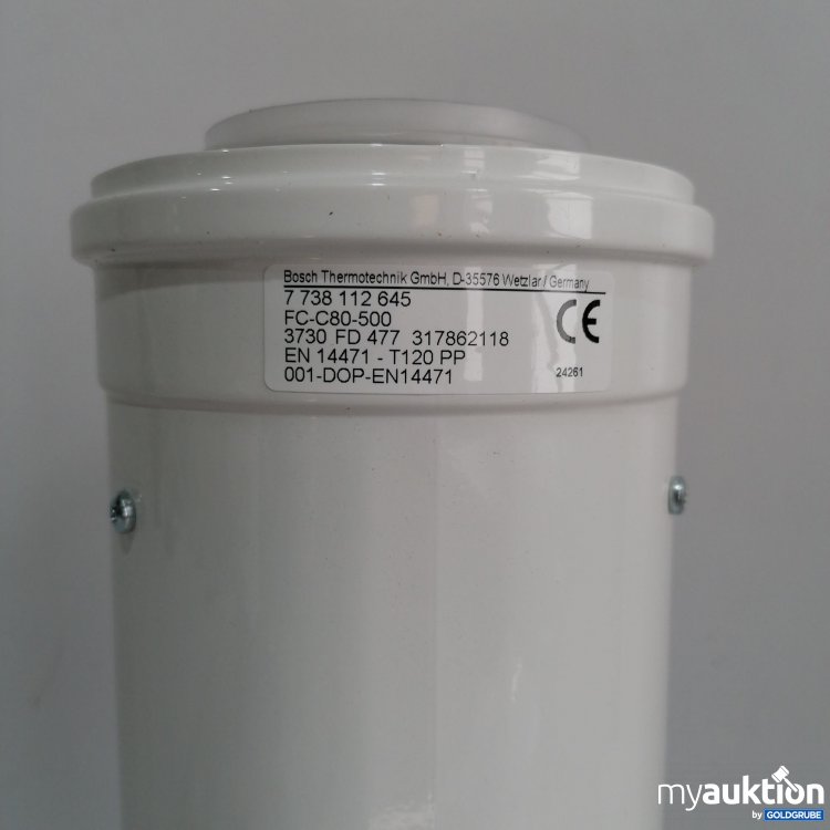 Artikel Nr. 439404: Bosch Thermotechnik Rohr konzentrisch FC C80 500, 7738112645