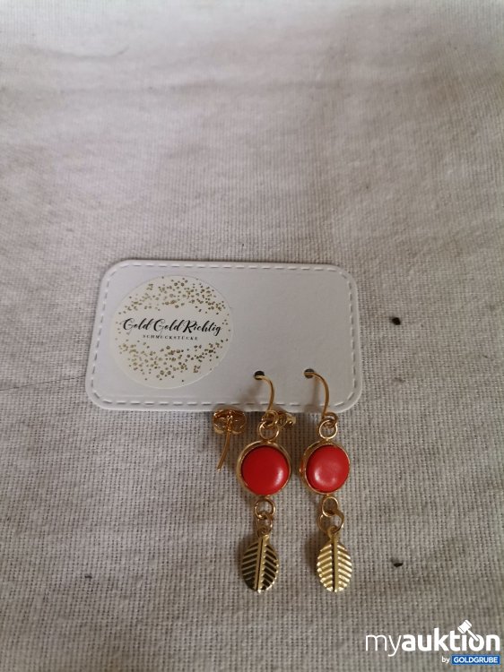 Artikel Nr. 674404 Artikel Nr. 674404: Gold Richtig Ohrringe