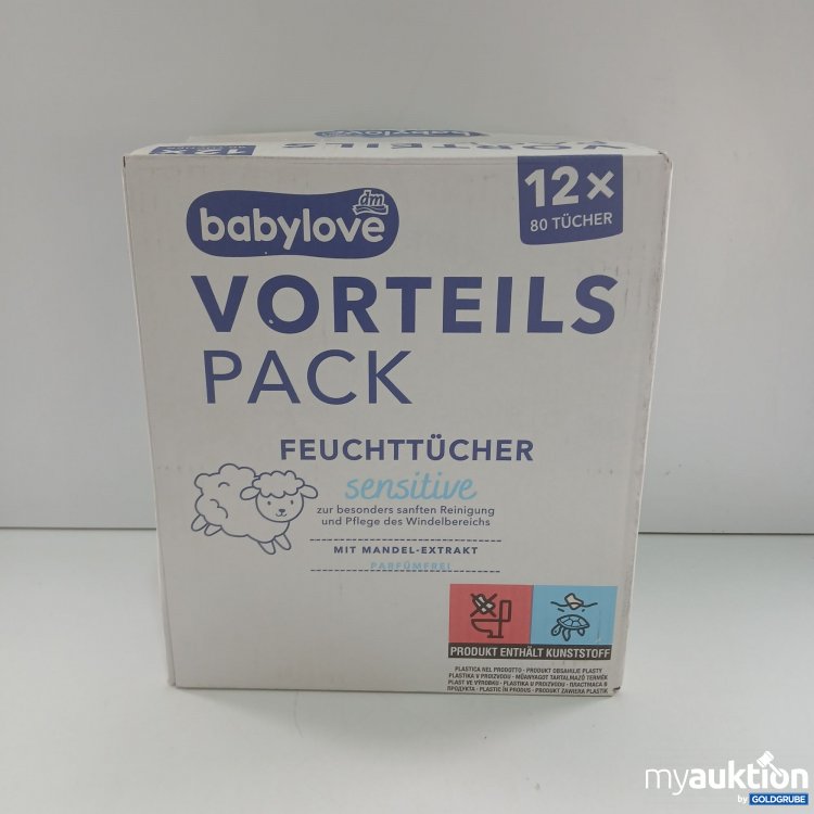 Artikel Nr. 814404 Artikel Nr. 814404: Babylove Feuchttücher 12x80 Tücher