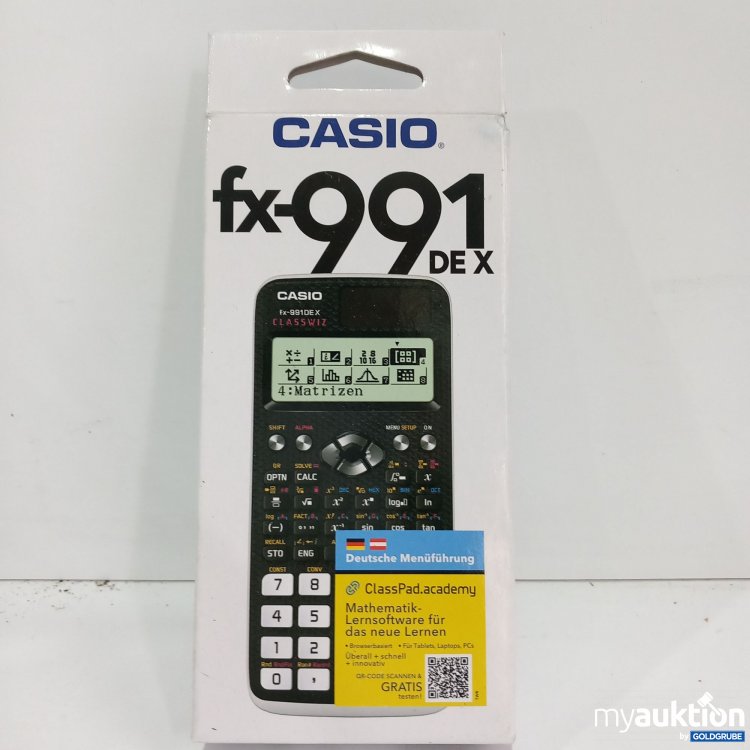 Artikel Nr. 821404 Artikel Nr. 821404: Casio Fx-991 DE X