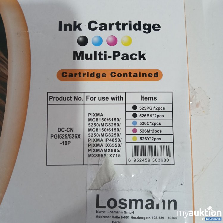 Artikel Nr. 845404: Ink Cartridge Multi-Pack 
