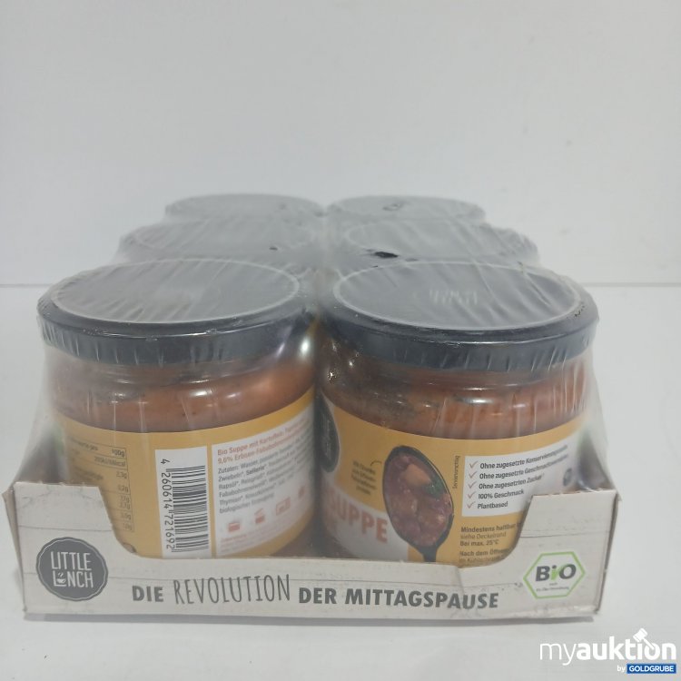 Artikel Nr. 848404 Artikel Nr. 848404: Little Lunch Gulaschsuppe Vegan 6x350g