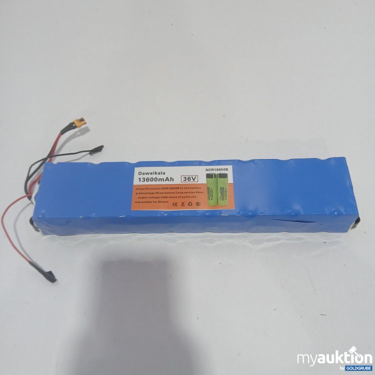 Artikel Nr. 857404 Artikel Nr. 857404: Daweikala 13600mAh 36V NCR18650B