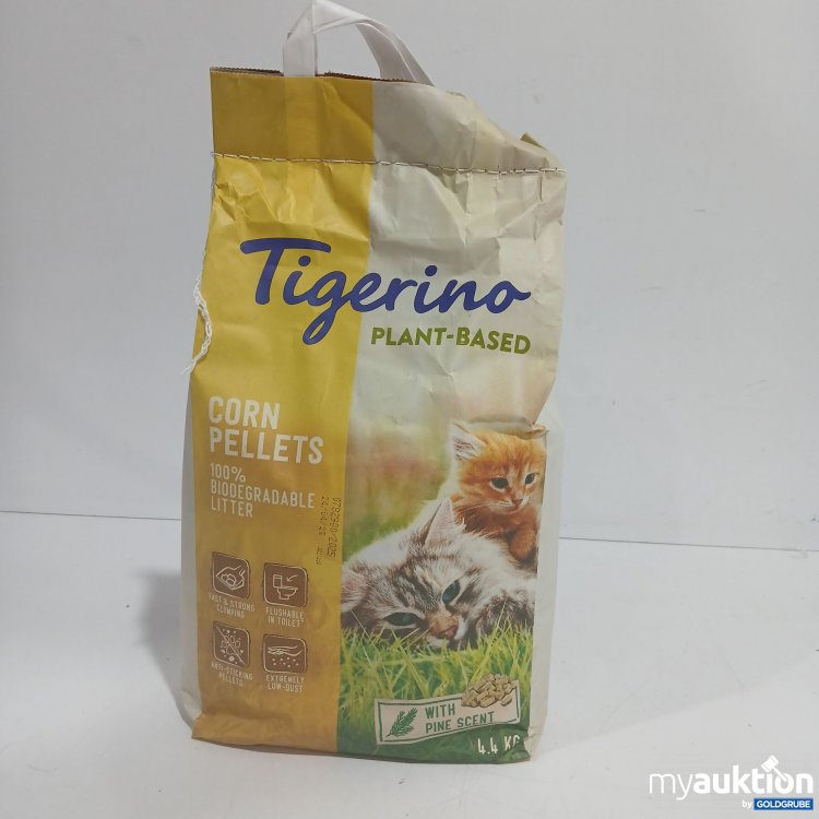 Artikel Nr. 866404: Tigerino Plant Based Corn Pellets 4.4kg 