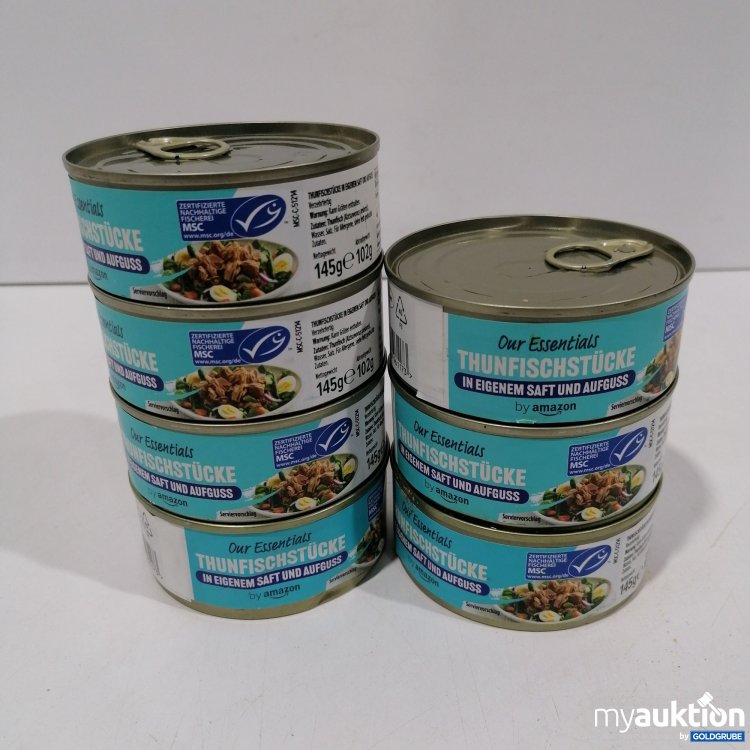 Artikel Nr. 891404: Our Essentials Thunfischstücke im eigenen Saft 7x145g