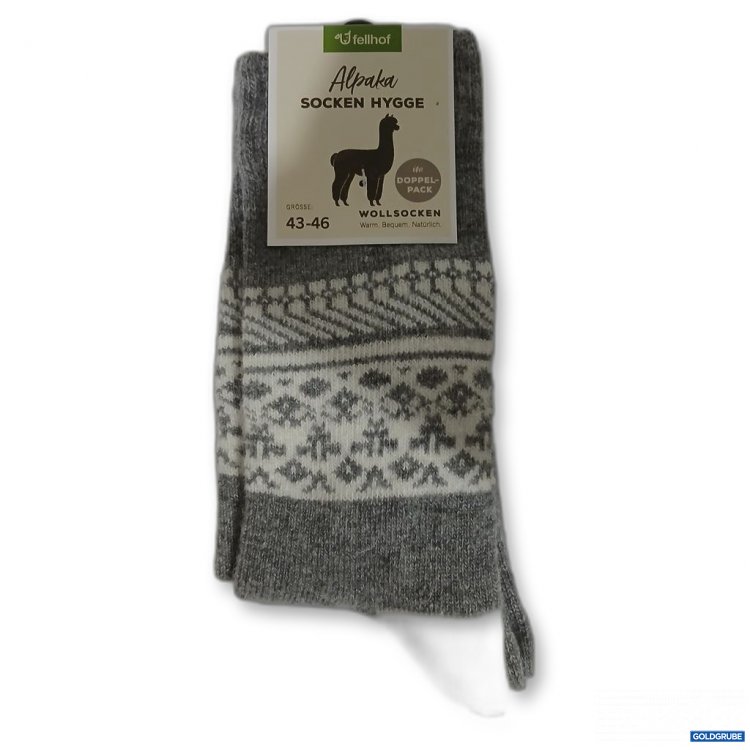 Artikel Nr. 899404: Fellhof Alpaka Socken Hygge Wollsocken 43-46