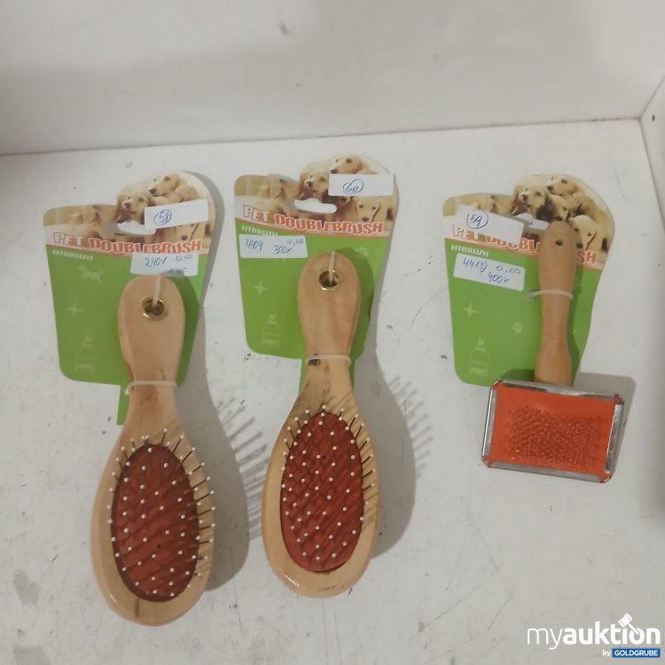 Artikel Nr. 929404: Pet Doublebrush Hundehaarbürsten 3Stk