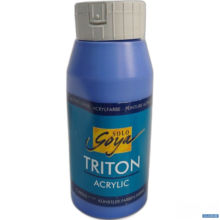 Artikel Nr. 950404: Solo Goya Triton Acrylic Künstler Farben Fabric 17019 Ultramarienblau   750ml