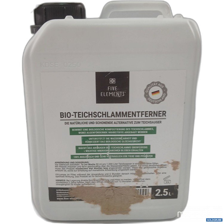 Artikel Nr. 987404 Artikel Nr. 987404: Five Elementes Bio Teichschlammentferner 2,5l