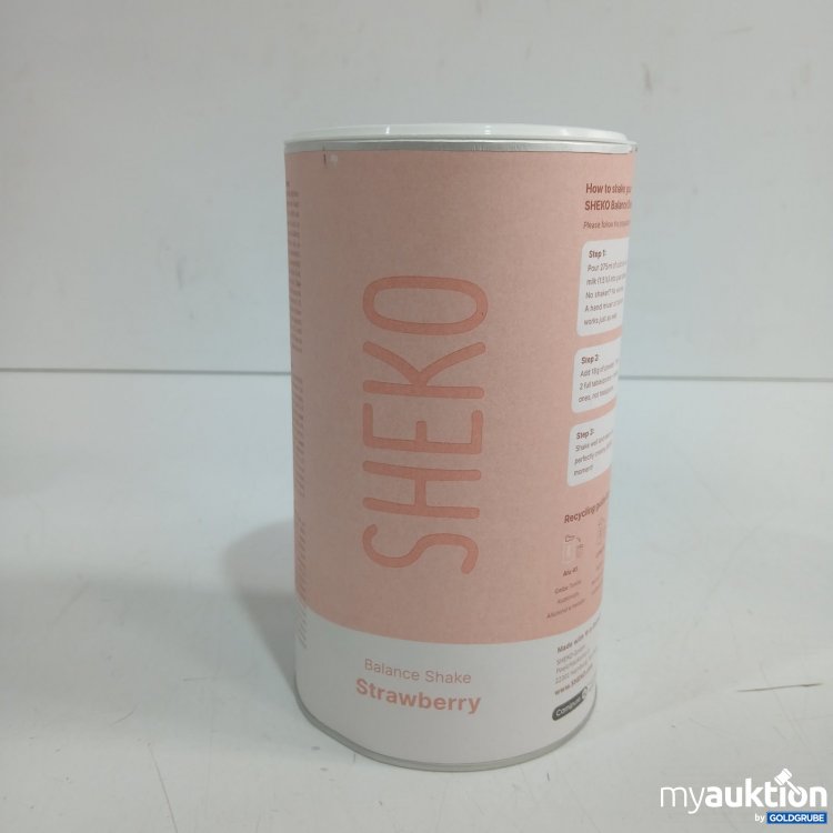 Artikel Nr. 465405 Artikel Nr. 465405: SHEKO Balance Shake Strawberry 378g