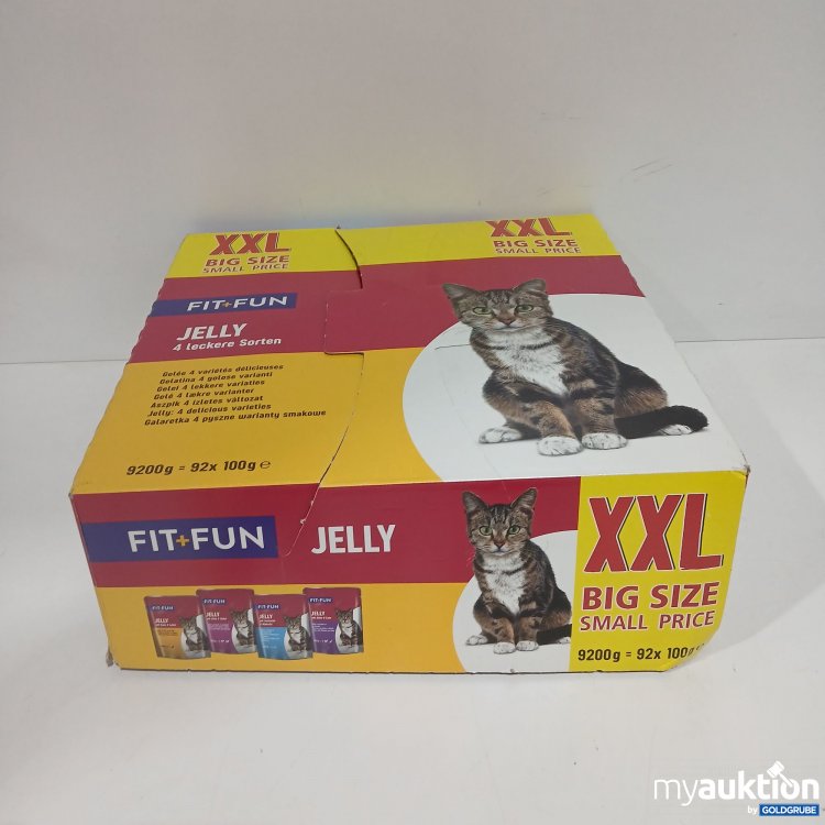 Artikel Nr. 808405 Artikel Nr. 808405: Fit+Fun XXL Big Size Jelly 4 leckere Sorten 92x100g