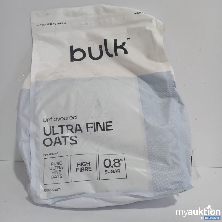 Artikel Nr. 848405 Artikel Nr. 848405: Bulk Unflavoured Ultra fine Oats 2,5kg