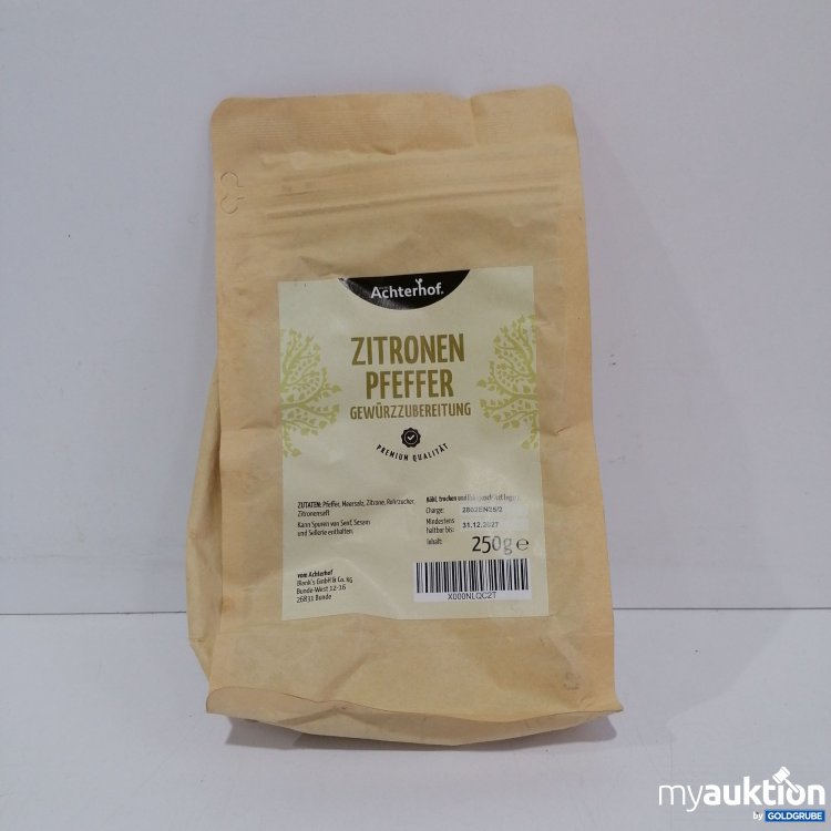Artikel Nr. 850405 Artikel Nr. 850405: Achterhof Zitronen Pfeffer 250g