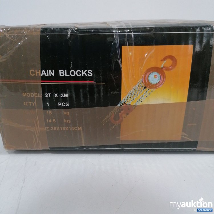 Artikel Nr. 855405 Artikel Nr. 855405: Chain Blocks Model: 2Tx3m