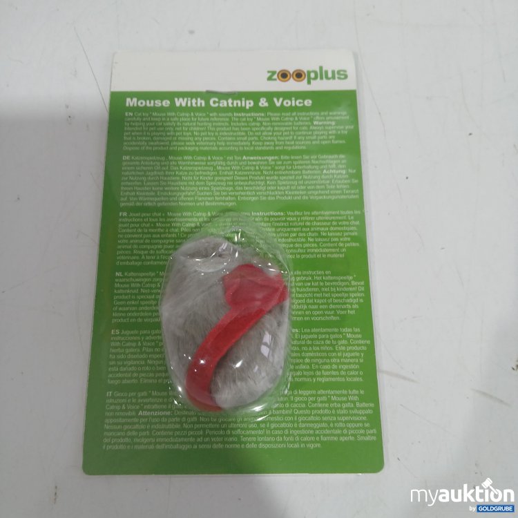Artikel Nr. 866405 Artikel Nr. 866405: Zooplus Mouse with Catnip & Voice