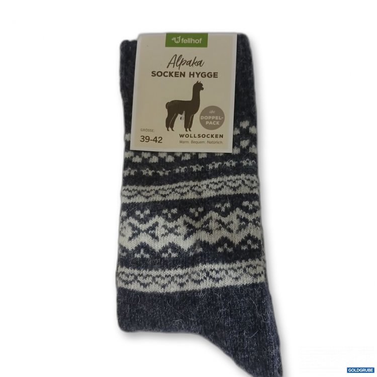 Artikel Nr. 899405: Fellhof Alpakasocken Hygge Wollsocken
