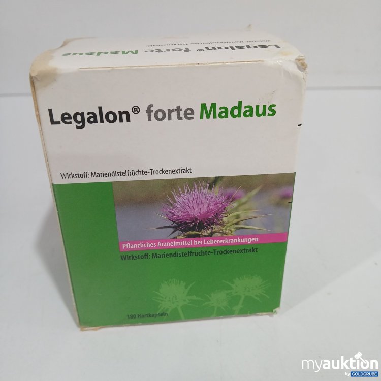 Artikel Nr. 914405 Artikel Nr. 914405: Legalon Forte Madaus 180Kapseln